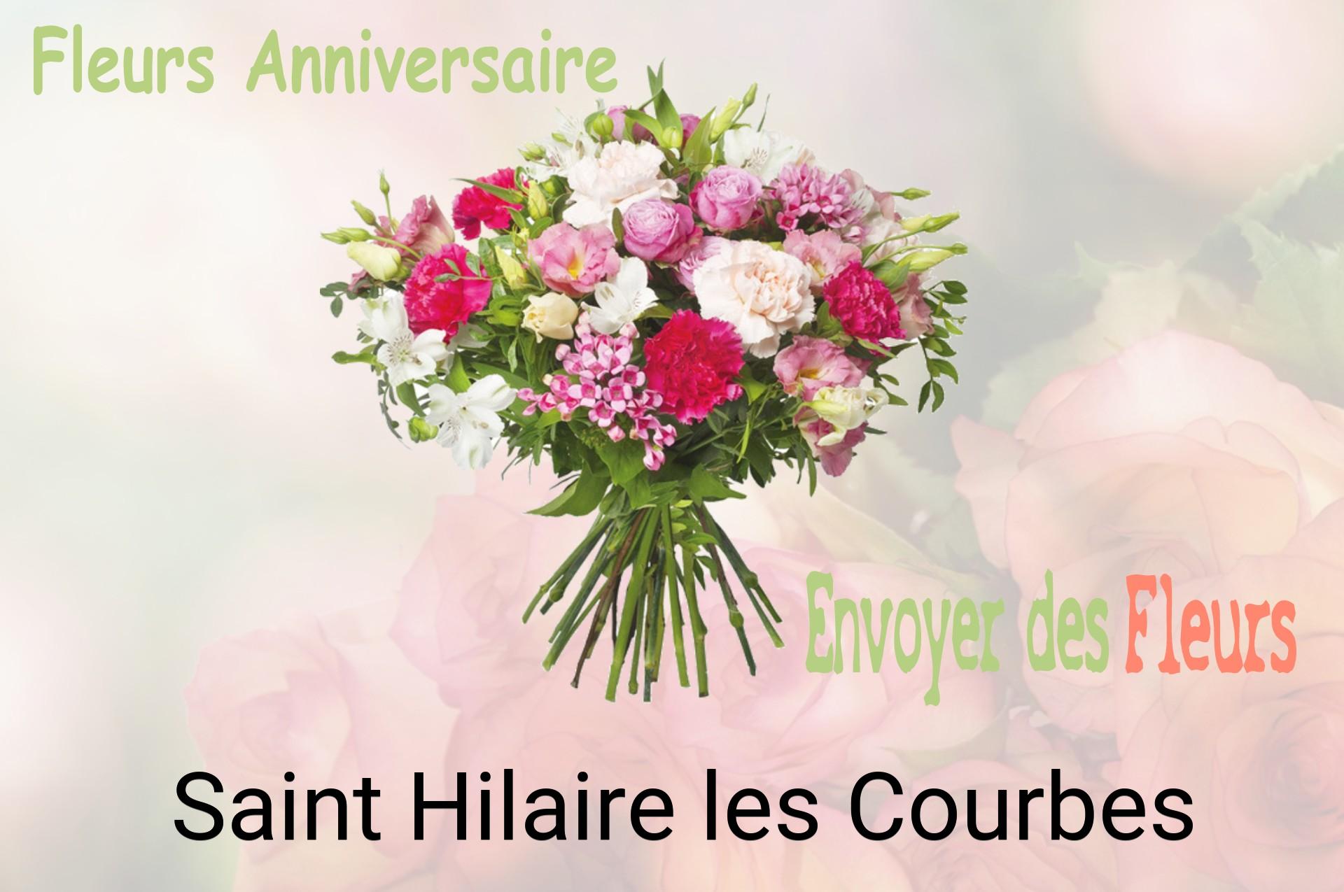 Bouquet de fleurs d’anniversaire livré à Saint-Hilaire-les-Courbes