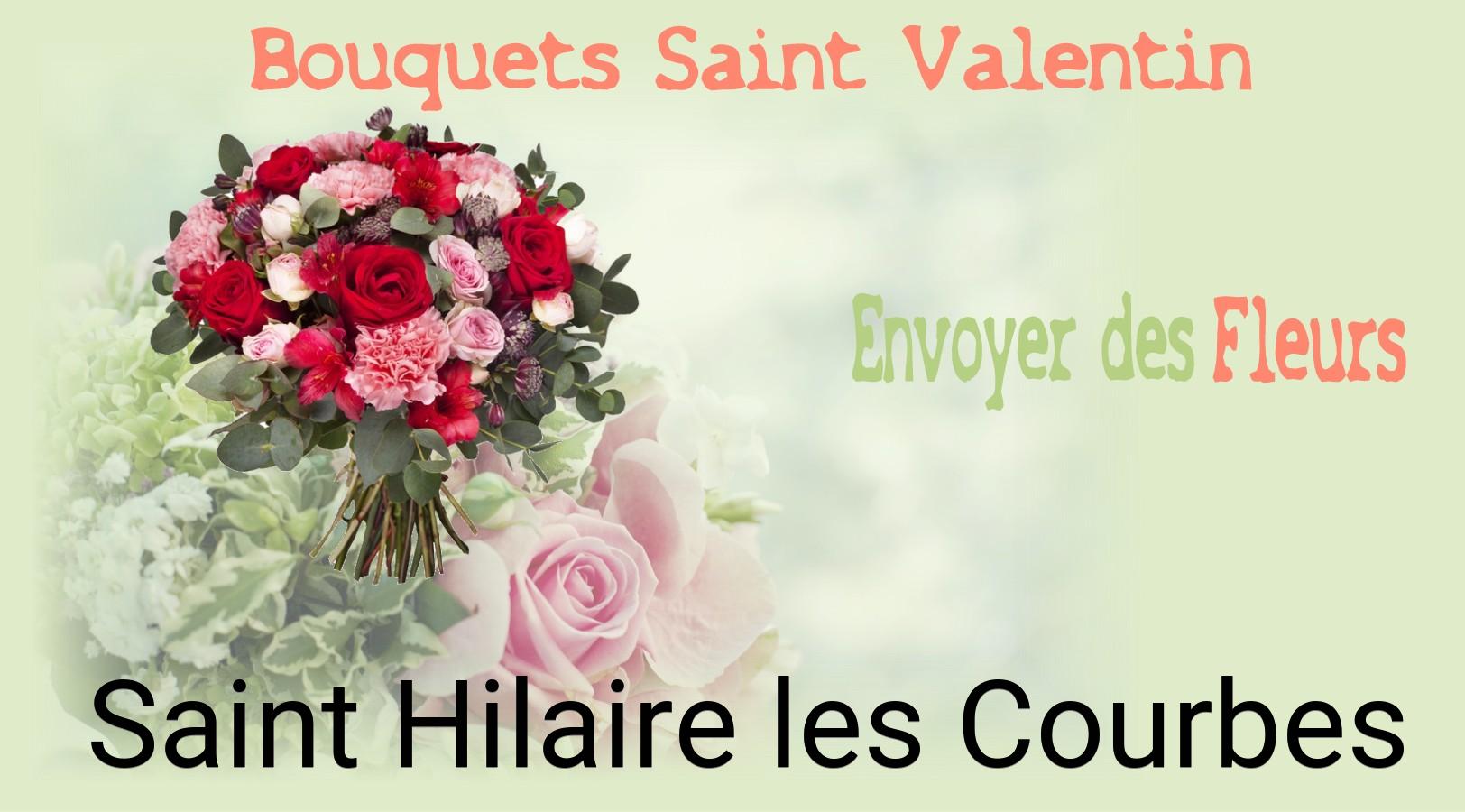 Roses de Saint-Valentin livrées à Saint-Hilaire-les-Courbes